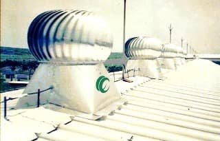 Pemasangan Turboair Turbine Ventilator proyek 103